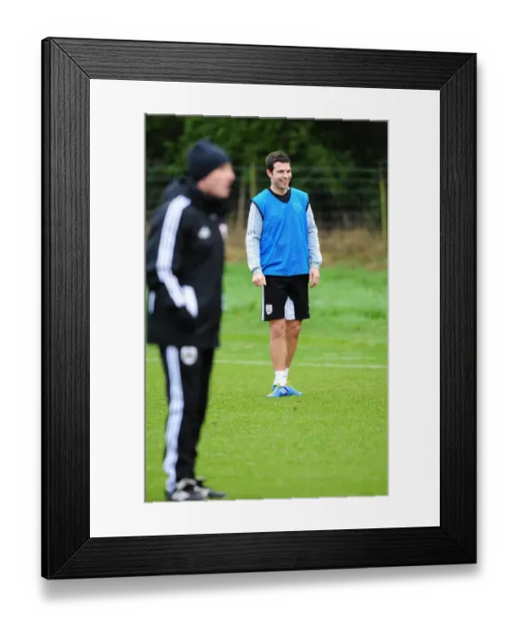Framed Print : Bristol City's New Signing, Richard Foster, Gears Up for Memorial Stadium Matches