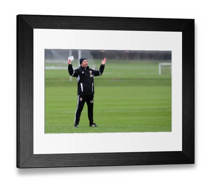 Framed Print : Derek McInnes: Gearing Up at Memorial Stadium - Bristol City Football Club Training Session Framed Print : Derek McInnes: Gearing Up at Memorial Stadium - Bristol City Football Club Training Session