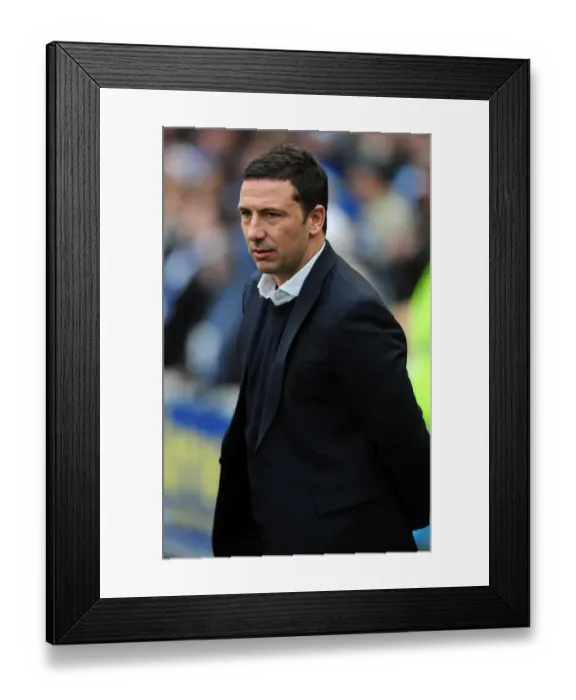 Framed Print : Derek McInnes and Bristol City Face Brighton in Championship Match - 14 / 01 / 2012 Framed Print : Derek McInnes and Bristol City Face Brighton in Championship Match - 14 / 01 / 2012