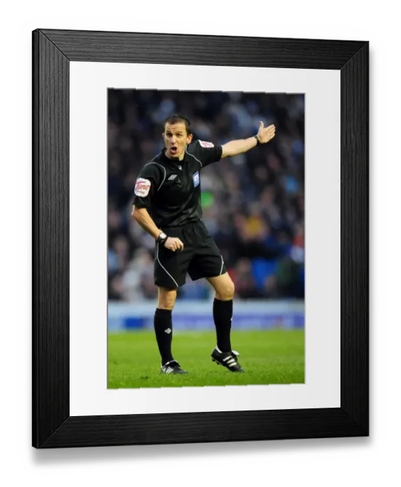 Framed Print : Championship Football: Brighton vs. Bristol City at American Express Community Stadium on 14 / 01 / 2012 Framed Print : Championship Football: Brighton vs. Bristol City at American Express Community Stadium on 14 / 01 / 2012