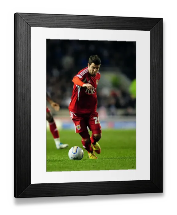 Framed Print : Brighton vs. Bristol City: Richard Foster in Championship Action at the American Express Community Stadium - 14 / 01 / 2012 Framed Print : Brighton vs. Bristol City: Richard Foster in Championship Action at the American Express Community Stadium - 14 / 01 / 2012