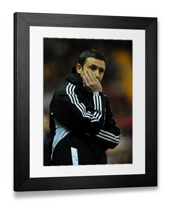 Framed Print : Derek McInnes Leads Bristol City in Championship Clash against Doncaster Rovers at Ashton Gate Stadium (January 21, 2012) Framed Print : Derek McInnes Leads Bristol City in Championship Clash against Doncaster Rovers at Ashton Gate Stadium (January 21, 2012)
