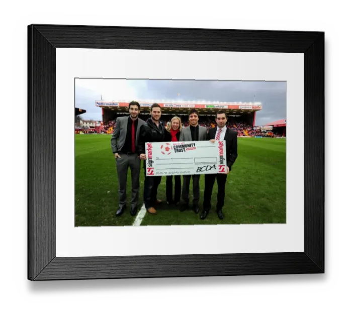 Framed Print : Bristol City vs Doncaster Rovers: A Football Showdown - Season 11-12