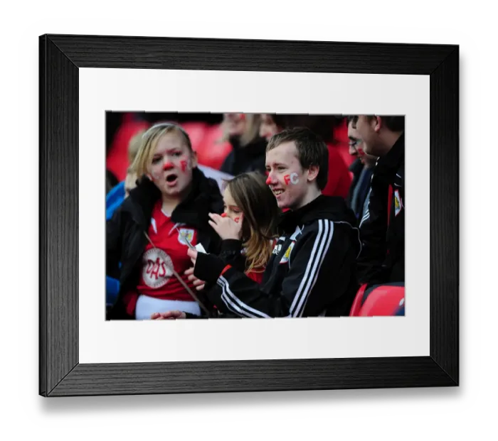 Framed Print : Bristol City vs Doncaster Rovers: A Football Rivalry from Season 11-12