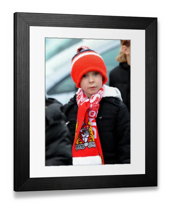 Framed Print : Bristol City vs Doncaster Rovers: A Football Showdown - Season 11-12