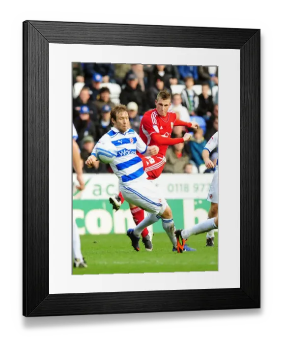 Framed Print : Chris Wood's Near-Miss: Reading vs. Bristol City, Championship 2012 Framed Print : Chris Wood's Near-Miss: Reading vs. Bristol City, Championship 2012