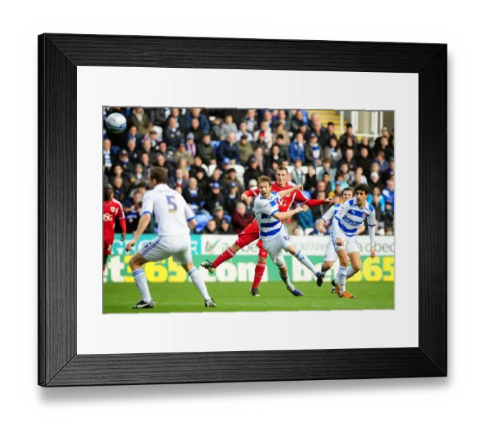 Framed Print : Chris Wood's Narrow Miss: Reading vs. Bristol City, Championship 2012 Framed Print : Chris Wood's Narrow Miss: Reading vs. Bristol City, Championship 2012