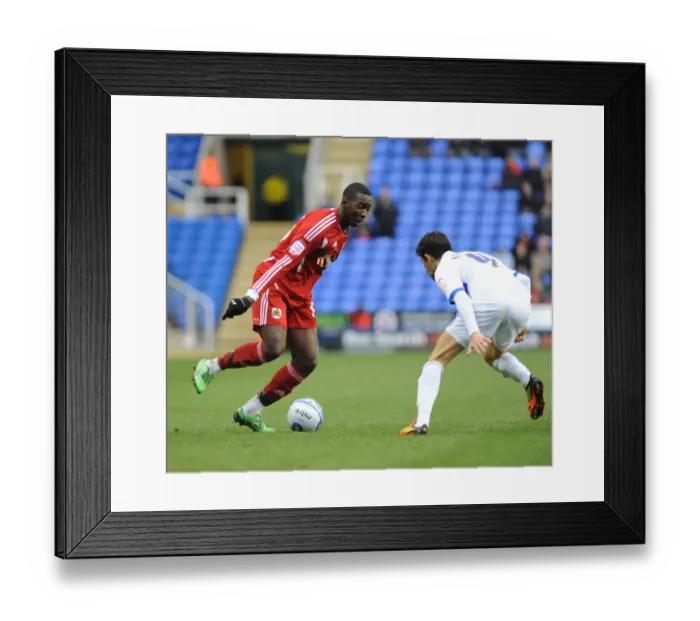 Framed Print : Reading vs. Bristol City: Season 11-12 Football Showdown Framed Print : Reading vs. Bristol City: Season 11-12 Football Showdown
