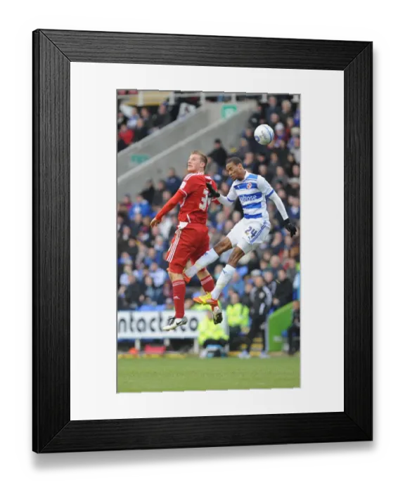 Framed Print : The Clash of the Rivals: Reading vs. Bristol City - Season 11-12 Framed Print : The Clash of the Rivals: Reading vs. Bristol City - Season 11-12