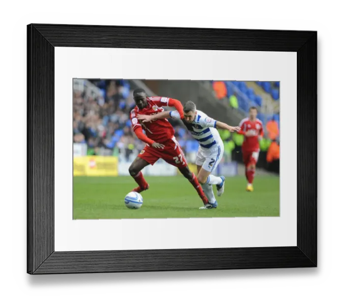 Framed Print : The Clash of the West: Reading vs. Bristol City - Season 11-12