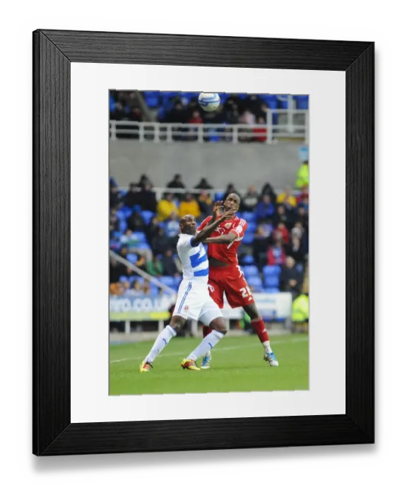 Framed Print : The Clash of the Rivals: Reading vs. Bristol City - Season 11-12 Framed Print : The Clash of the Rivals: Reading vs. Bristol City - Season 11-12