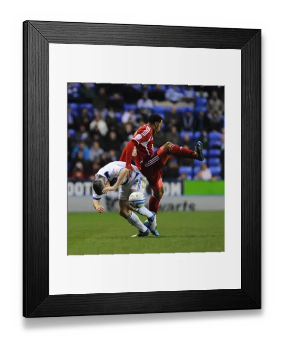 Framed Print : Bristol City vs. Reading: A Football Rivalry - Season 11-12