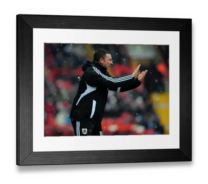 Framed Print : Championship Showdown: McInnes and Bristol City vs. Leeds United at Ashton Gate, 2011 - A Clash of Football Titans: Derek McInnes Goes Head-to-Head with Leeds United in the Championship Battle Framed Print : Championship Showdown: McInnes and Bristol City vs. Leeds United at Ashton Gate, 2011 - A Clash of Football Titans: Derek McInnes Goes Head-to-Head with Leeds United in the Championship Battle
