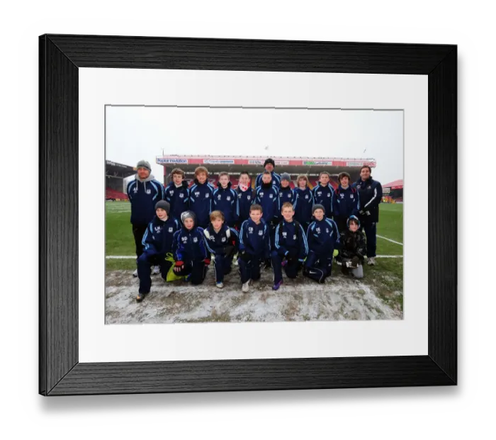 Framed Print : Bristol City vs Leeds United: A Football Rivalry - Season 11-12