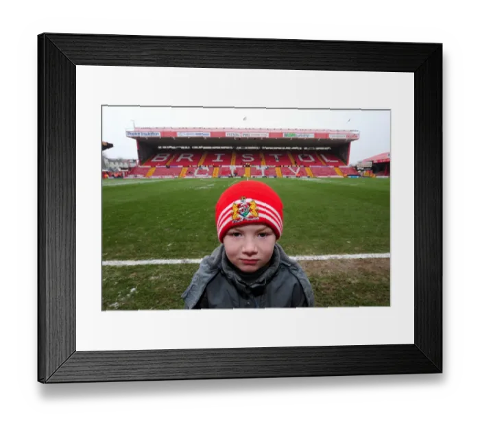 Framed Print : Bristol City First Team: Season 11-12: Bristol City v Leeds United