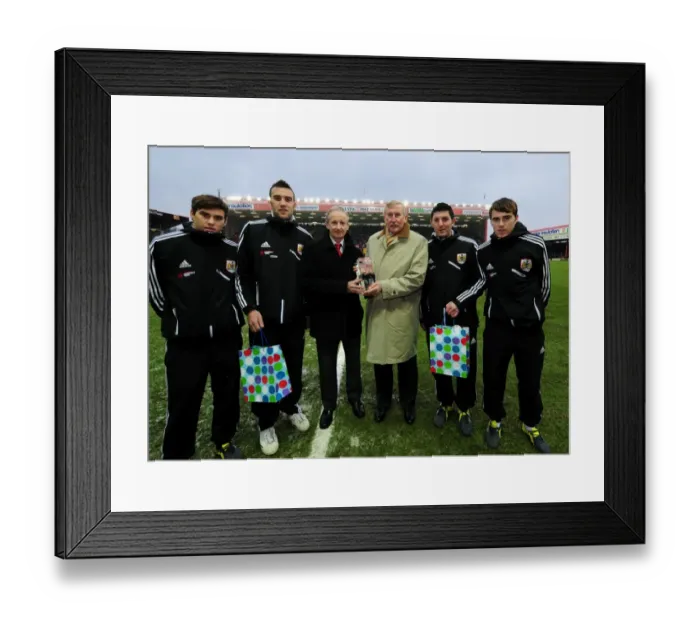 Framed Print : Bristol City vs Leeds United: A Football Rivalry - Season 11-12