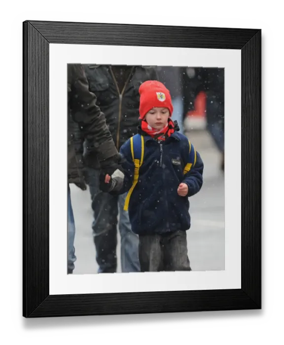 Framed Print : Bristol City vs Leeds United: A Football Rivalry - Season 11-12