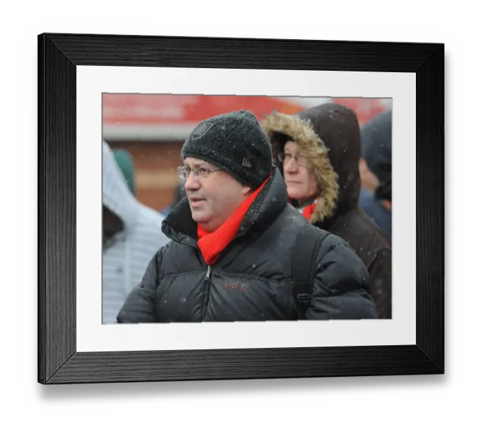 Framed Print : Bristol City First Team: Season 11-12: Bristol City v Leeds United