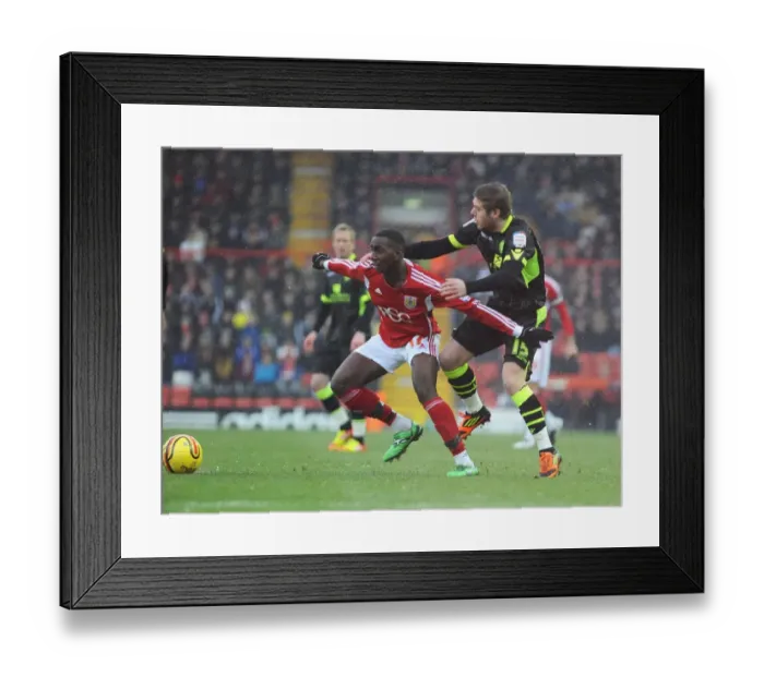Framed Print : Bristol City vs. Leeds United: A Football Rivalry - Season 11-12