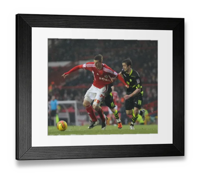 Framed Print : Bristol City vs Leeds United: A Football Rivalry - Season 11-12