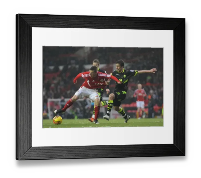 Framed Print : Bristol City vs Leeds United: A Football Rivalry - Season 11-12