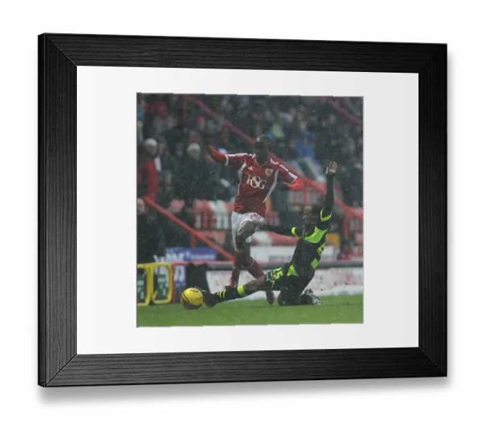 Framed Print : Bristol City vs Leeds United: A Season 11-12 Showdown Framed Print : Bristol City vs Leeds United: A Season 11-12 Showdown