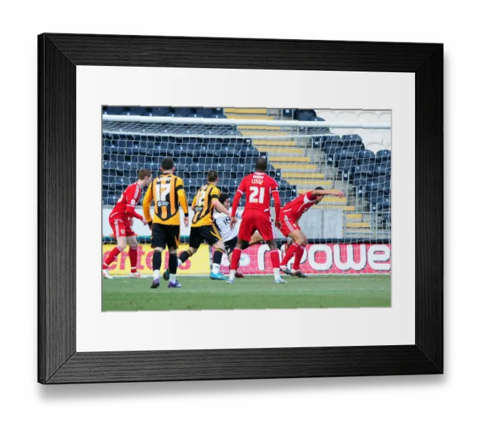 Framed Print : Bristol City's Own Goal by Lewin Nyatanga against Hull City - Championship Match - February 11, 2012 Framed Print : Bristol City's Own Goal by Lewin Nyatanga against Hull City - Championship Match - February 11, 2012