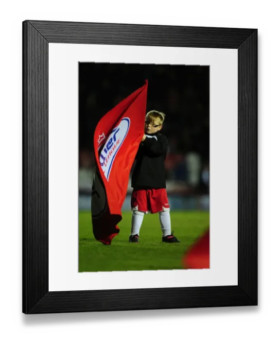 Framed Print : Bristol City vs Crystal Palace, Championship Match at Ashton Gate Stadium on 14 / 02 / 2012 - Editorial Use Only