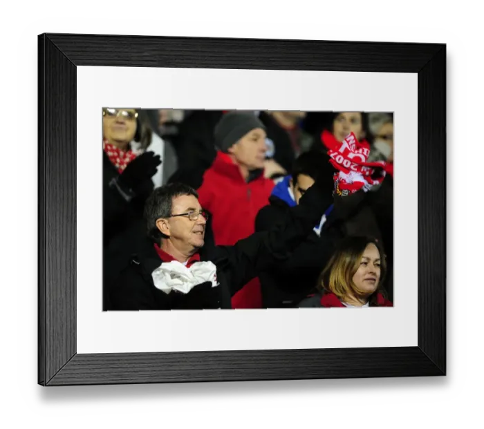 Framed Print : Bristol City vs. Crystal Palace: A Football Showdown - Season 11-12