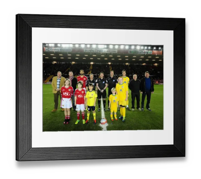 Framed Print : Bristol City vs. Crystal Palace: A Football Rivalry - Season 11-12