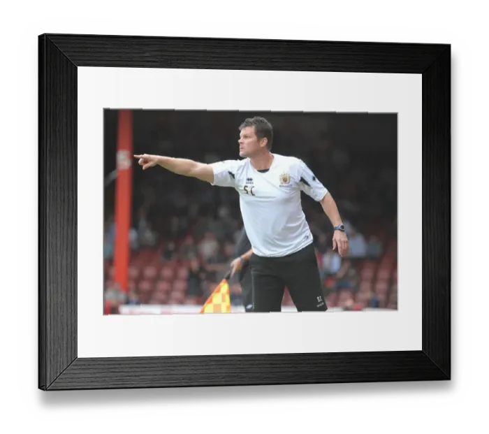 Framed Print : Bristol City vs Burnley: 07-08 Season