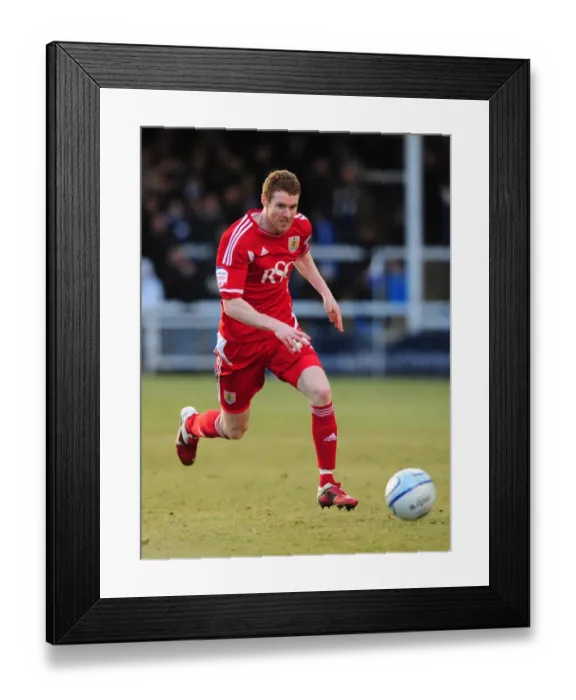 Framed Print : Stephen Pearson of Bristol City in Action against Peterborough United, 2012 Framed Print : Stephen Pearson of Bristol City in Action against Peterborough United, 2012
