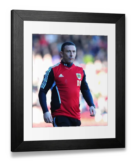 Framed Print : Derek McInnes Leads Bristol City Against Blackpool at Ashton Gate Stadium, 2012 Framed Print : Derek McInnes Leads Bristol City Against Blackpool at Ashton Gate Stadium, 2012