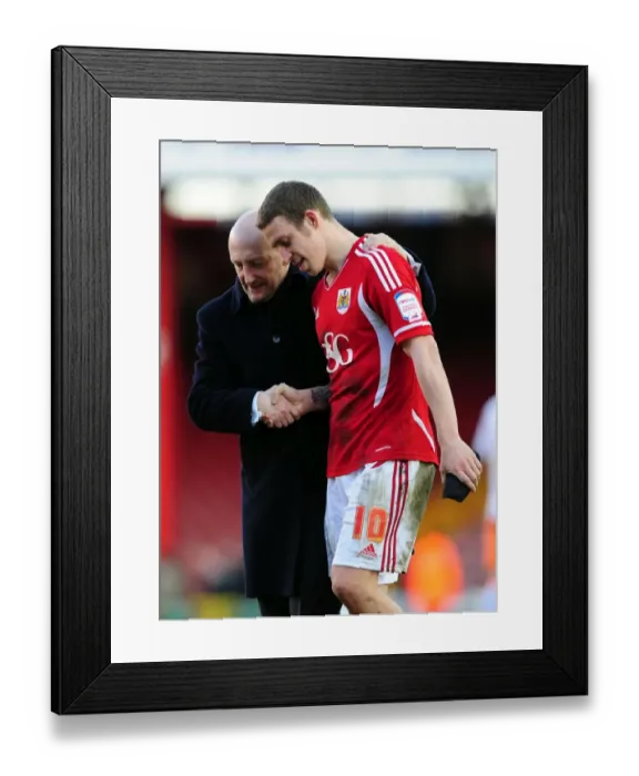 Framed Print : Bristol City vs Blackpool: Clash at Ashton Gate Stadium - February 25, 2012 Framed Print : Bristol City vs Blackpool: Clash at Ashton Gate Stadium - February 25, 2012