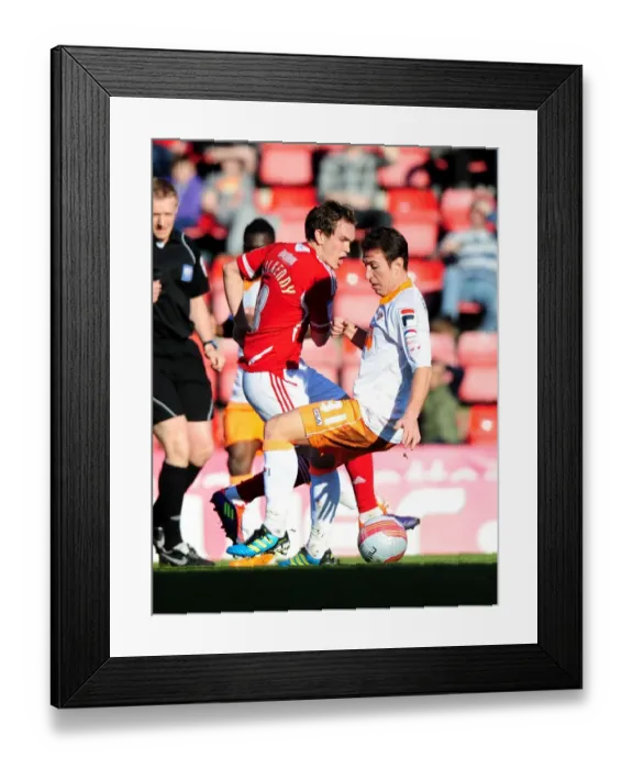 Framed Print : Bristol City vs Blackpool: Football Rivalry at Ashton Gate Stadium - 25th February 2012 Framed Print : Bristol City vs Blackpool: Football Rivalry at Ashton Gate Stadium - 25th February 2012