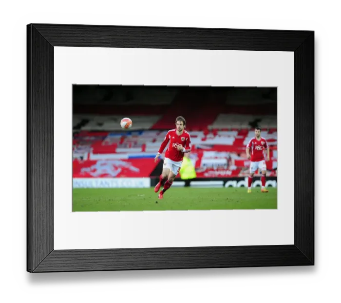 Framed Print : Clash at Ashton Gate: Bristol City vs Blackpool, February 25, 2012 - Football Rivalry Framed Print : Clash at Ashton Gate: Bristol City vs Blackpool, February 25, 2012 - Football Rivalry