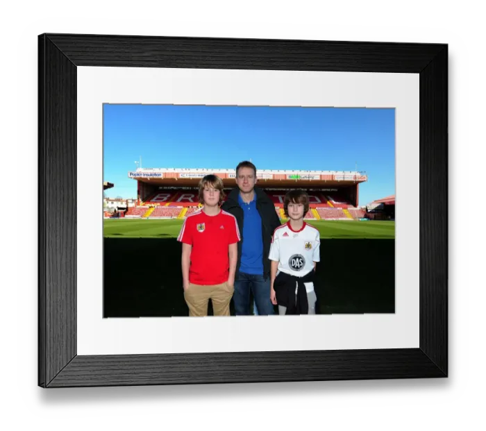 Framed Print : Bristol City vs Blackpool Clash at Ashton Gate Stadium - February 25, 2012 Framed Print : Bristol City vs Blackpool Clash at Ashton Gate Stadium - February 25, 2012