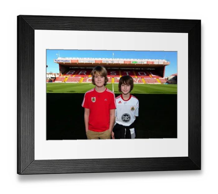 Framed Print : Bristol City vs Blackpool Clash at Ashton Gate Stadium - February 25, 2012 Framed Print : Bristol City vs Blackpool Clash at Ashton Gate Stadium - February 25, 2012