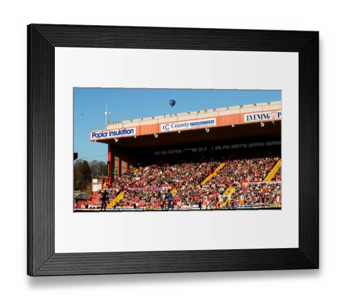 Framed Print : Bristol City vs Blackpool: Intense Football Rivalry at Ashton Gate, February 25, 2012