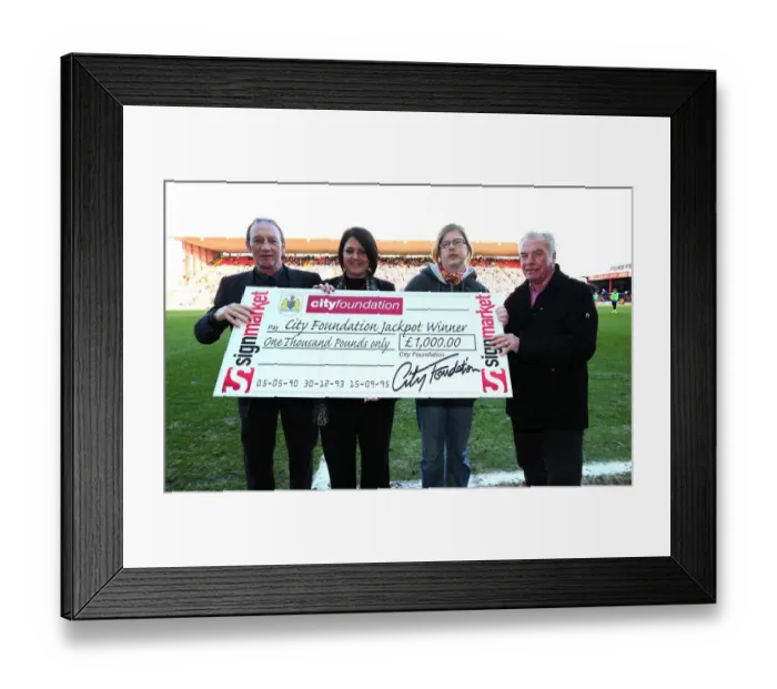 Framed Print : Intense Football Rivalry: Bristol City vs Blackpool at Ashton Gate Stadium, 2012