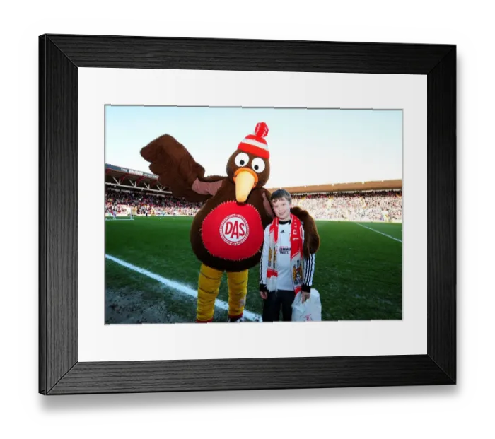 Framed Print : Bristol City vs Blackpool Clash at Ashton Gate Stadium - February 25, 2012 - Football Match Framed Print : Bristol City vs Blackpool Clash at Ashton Gate Stadium - February 25, 2012 - Football Match
