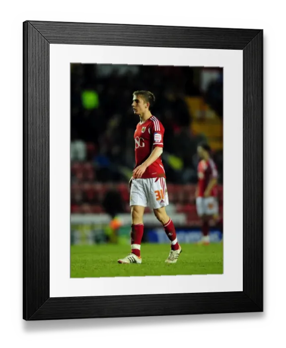 Framed Print : Bristol City's Joe Bryan Makes Football Debut Against Leicester City at Ashton Gate Stadium - March 2012 Framed Print : Bristol City's Joe Bryan Makes Football Debut Against Leicester City at Ashton Gate Stadium - March 2012