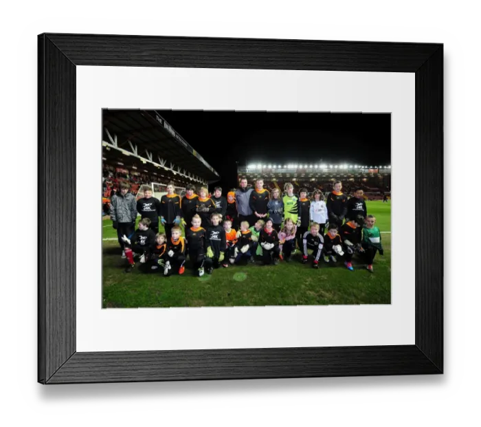 Framed Print : Bristol City vs. Leicester City: A Football Rivalry at Ashton Gate Stadium - March 2012