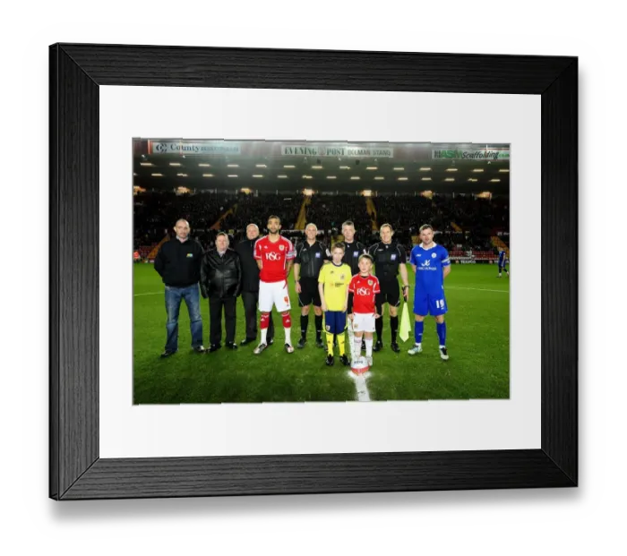 Framed Print : Bristol City vs Leicester City: Clash at Ashton Gate Stadium, 06-03-12
