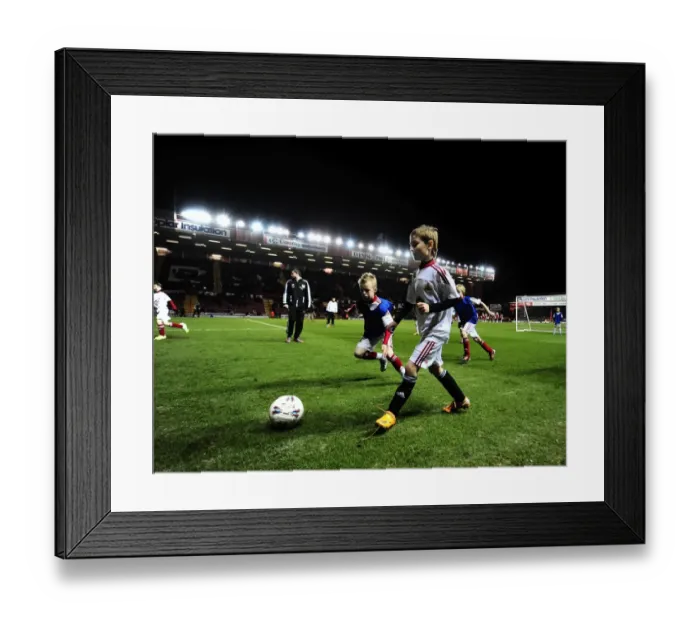 Framed Print : Rivalry Reignites: Bristol City vs Leicester City at Ashton Gate Stadium - March 2012
