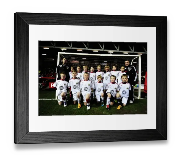 Framed Print : Football Rivalry: Bristol City vs Leicester City Clash at Ashton Gate Stadium, 2012
