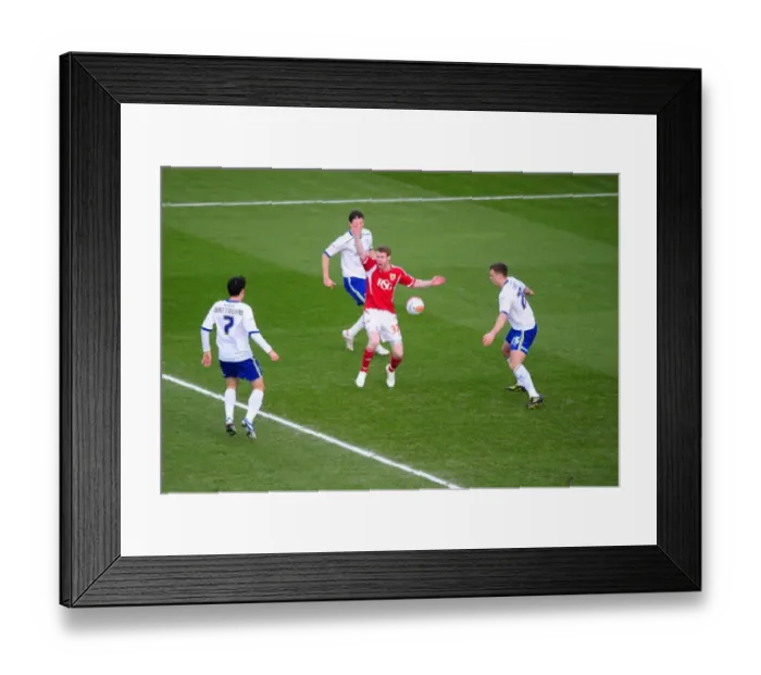 Framed Print : Bristol City vs. Cardiff City: Clash at Ashton Gate Stadium - March 10, 2012