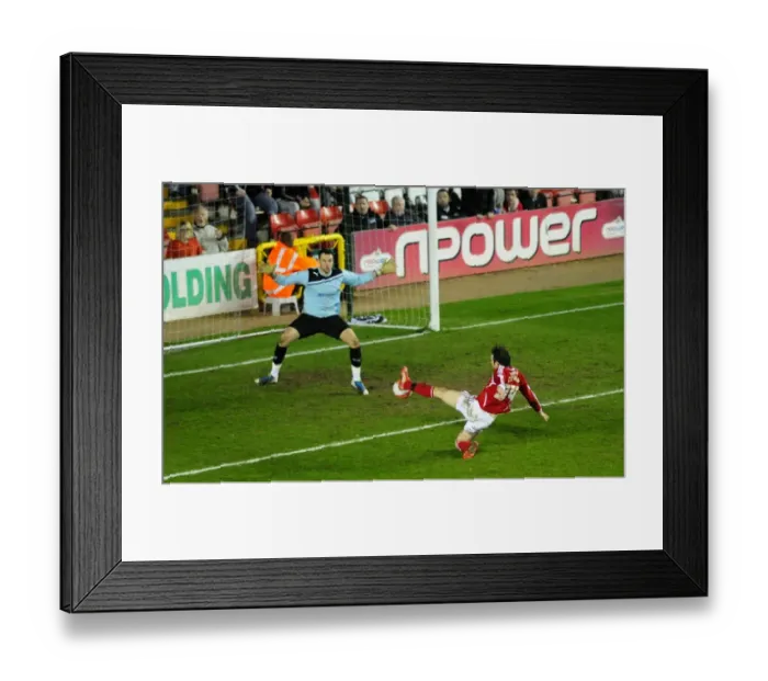 Framed Print : Brett Pitman's Thwarted Goal: Bristol City vs. Cardiff City, 10-03-2012 Framed Print : Brett Pitman's Thwarted Goal: Bristol City vs. Cardiff City, 10-03-2012