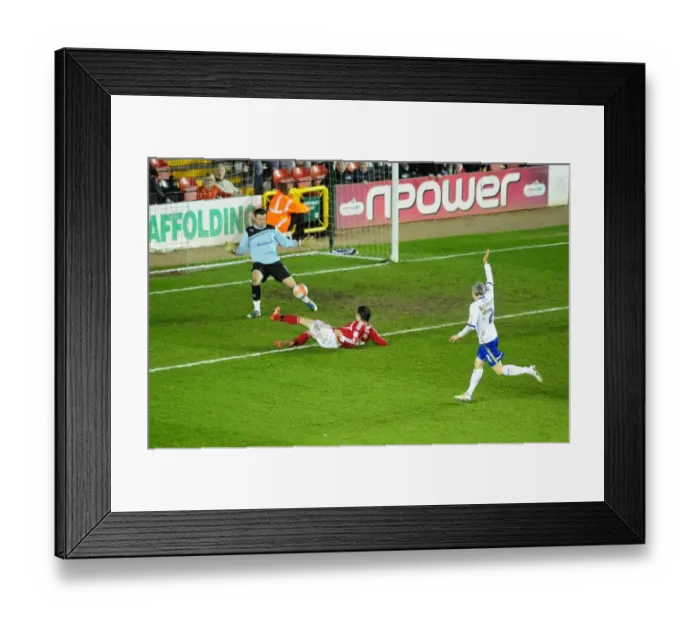 Framed Print : Brett Pitman's Dramatic Save by David Marshall: Bristol City vs. Cardiff City, 10-03-2012 Framed Print : Brett Pitman's Dramatic Save by David Marshall: Bristol City vs. Cardiff City, 10-03-2012