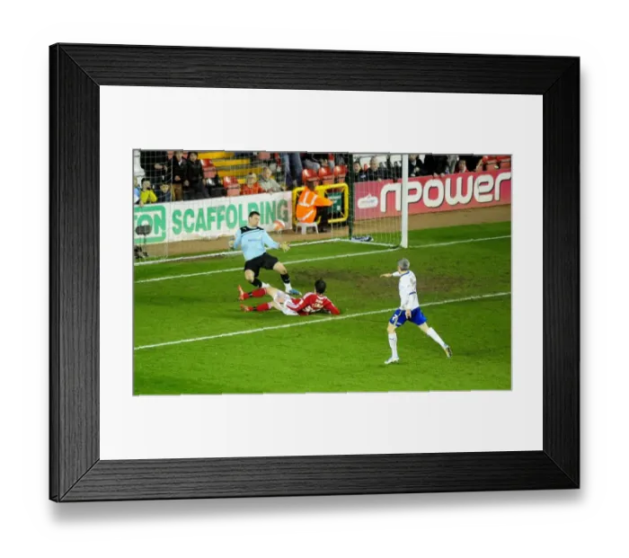 Framed Print : Dramatic Save by David Marshall: Brett Pitman's Goal Attempt Denied at Ashton Gate (Bristol City vs. Cardiff City, 10-03-2012) Framed Print : Dramatic Save by David Marshall: Brett Pitman's Goal Attempt Denied at Ashton Gate (Bristol City vs. Cardiff City, 10-03-2012)